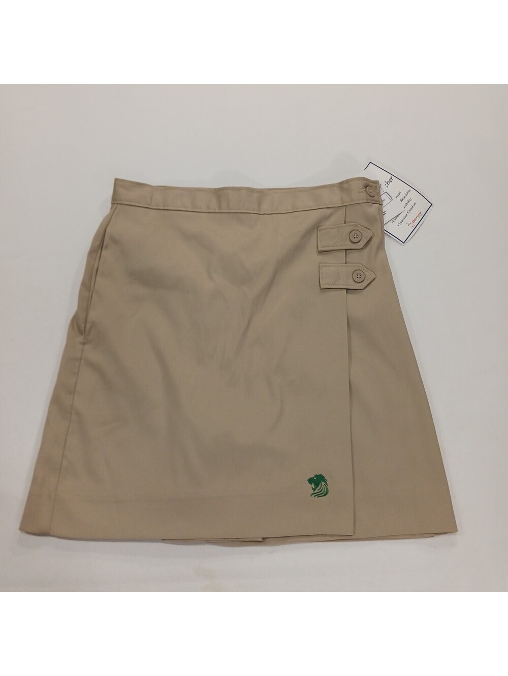 Becky Thatcher Elderwear 3405BG05 Girls Size 12 Khaki Skort Pull-On Casual Skort